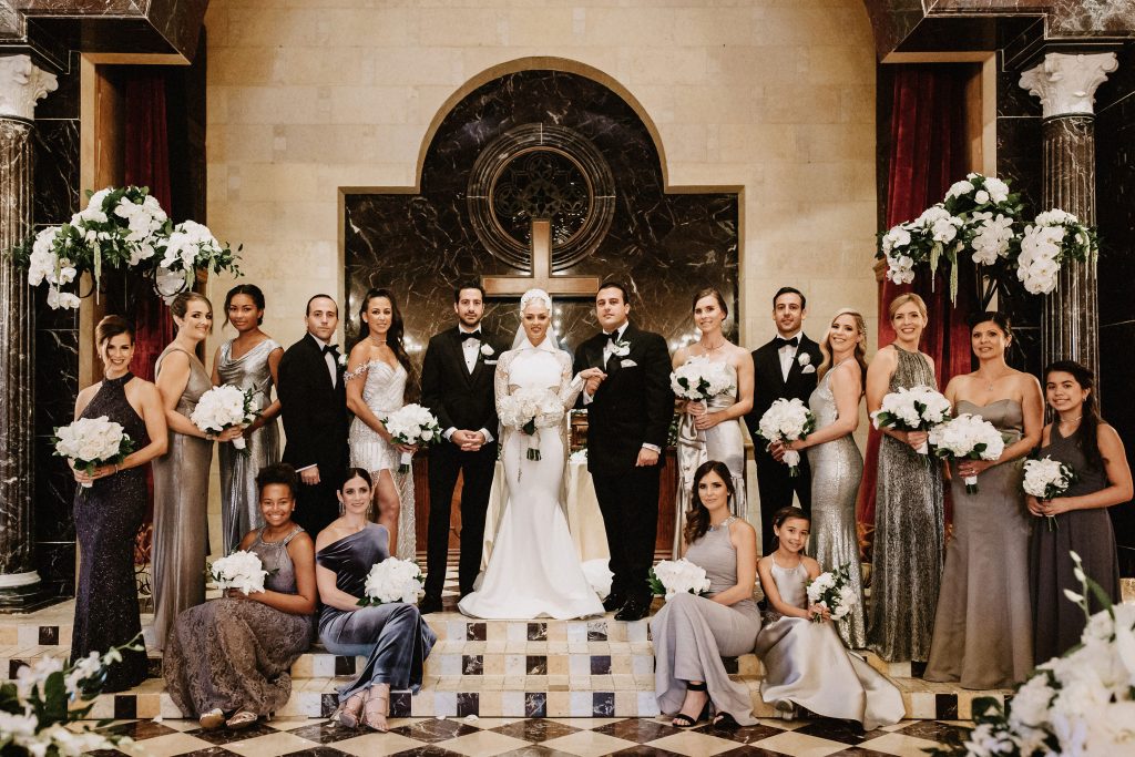 traditional church wedding