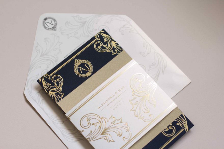 Designer Wedding Invitations, Luxury Card Designs | AZURE