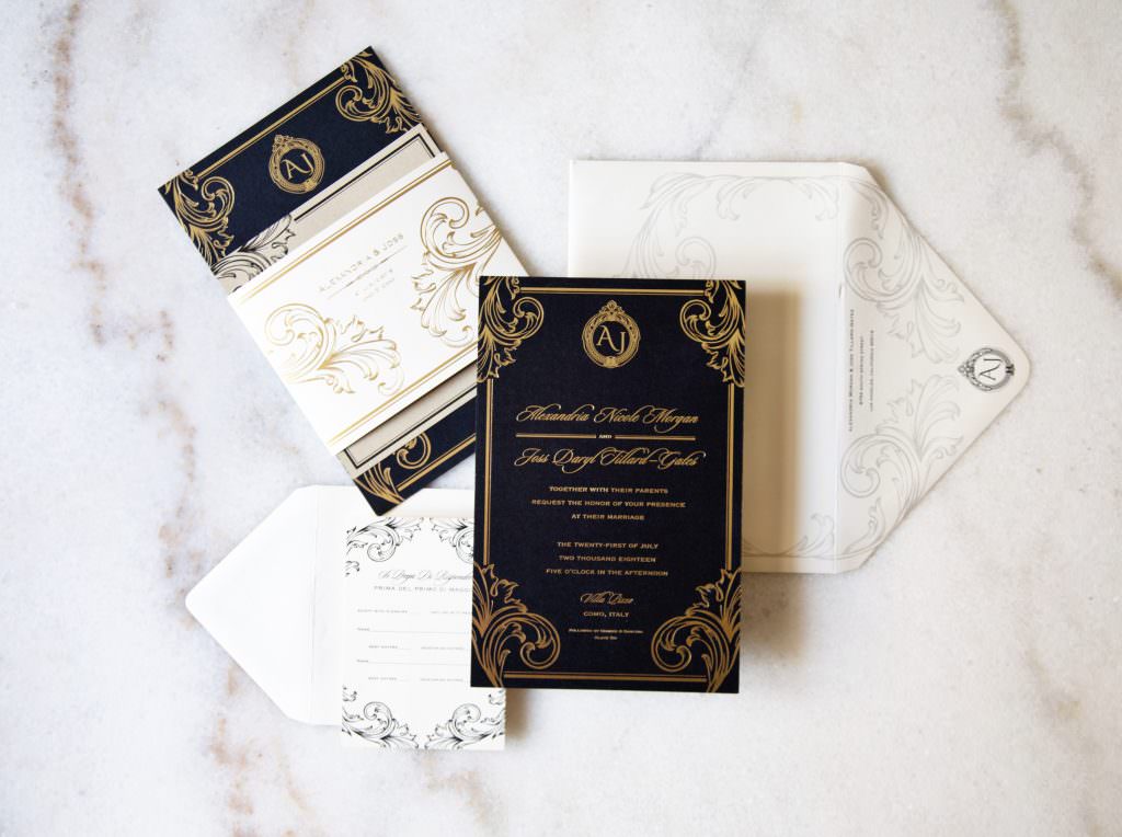 custom invitation suite
